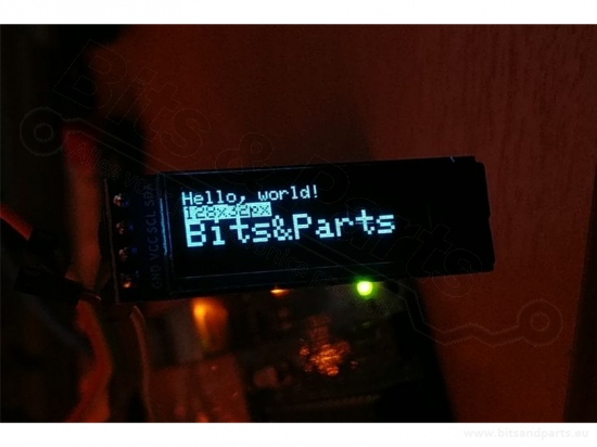 Display OLED 128x32 0.91 inch I2C White